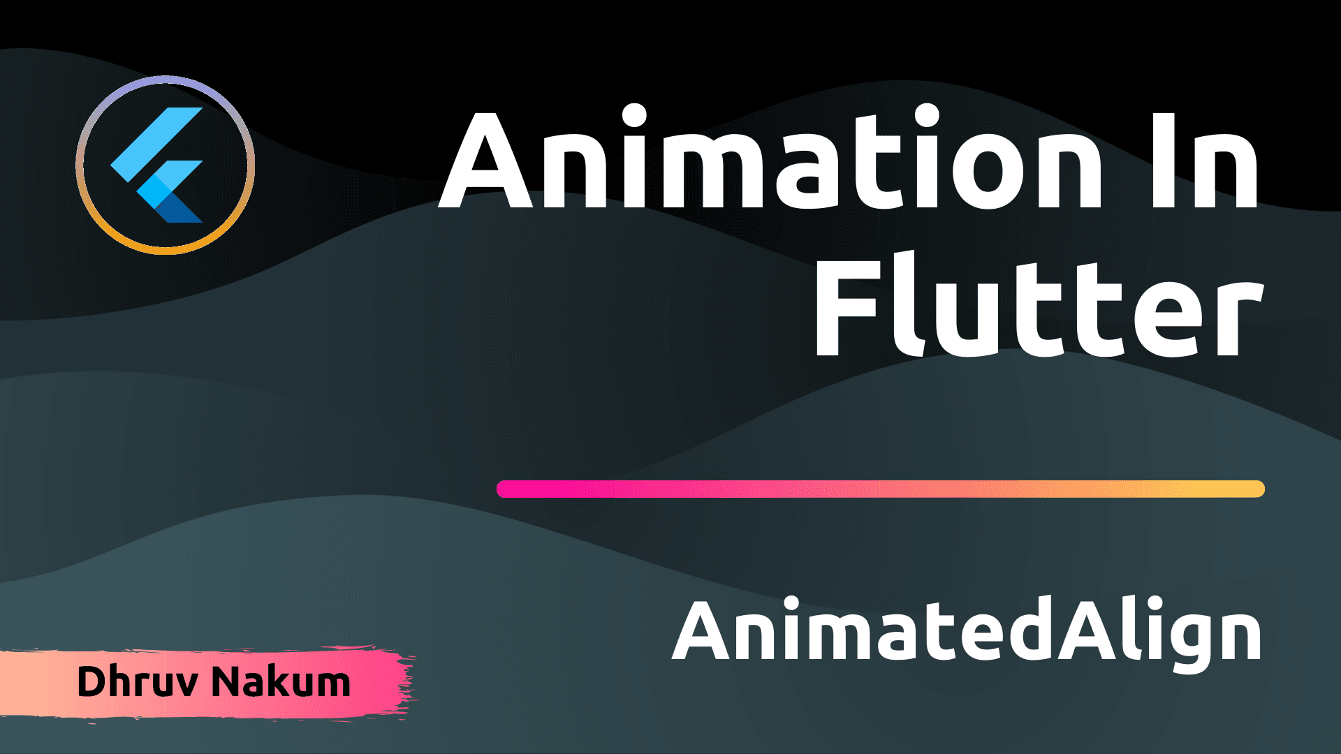 Animation In Flutter : AnimatedAlign