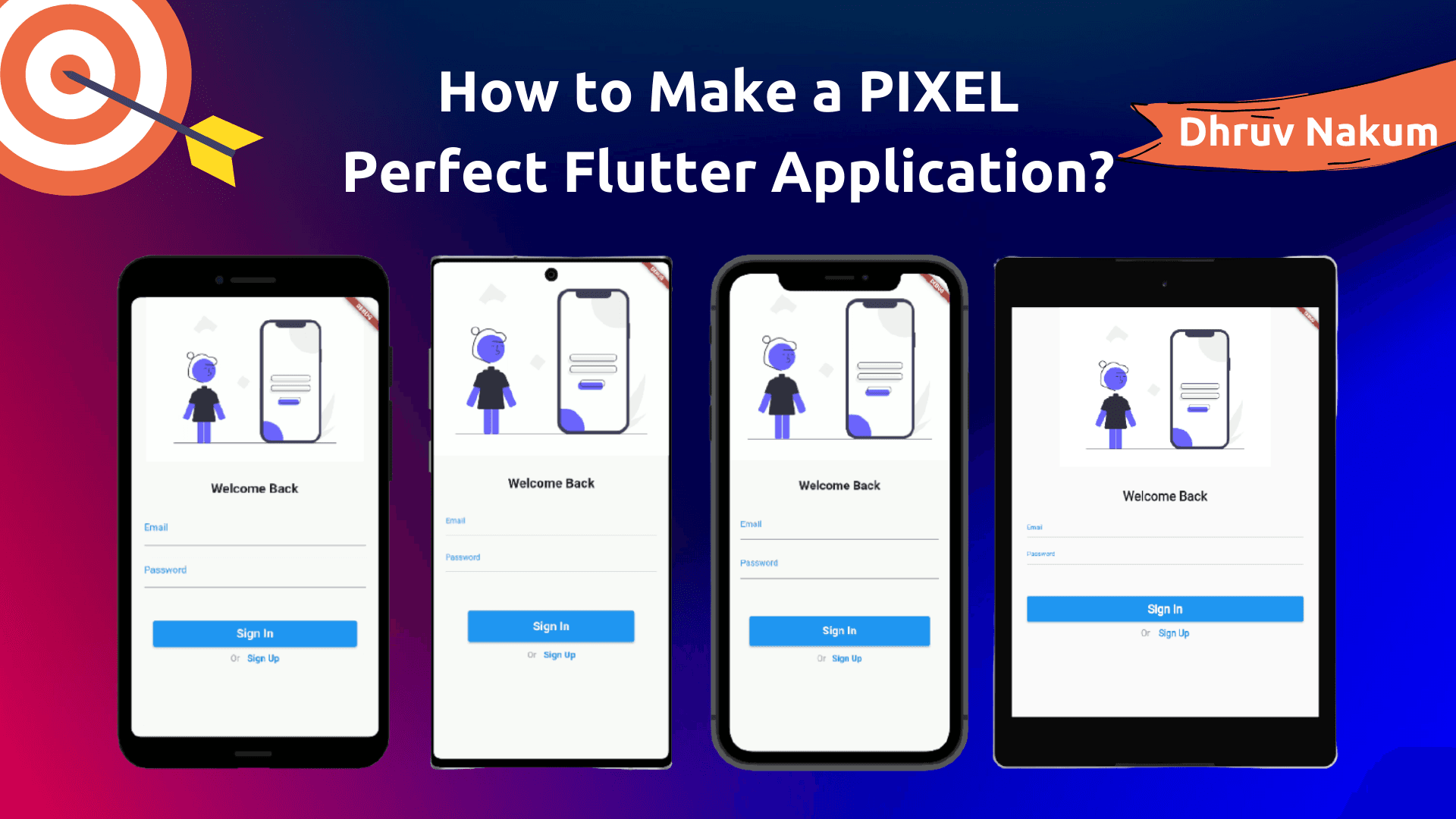 How to make a PIXEL Perfect Flutter Application?