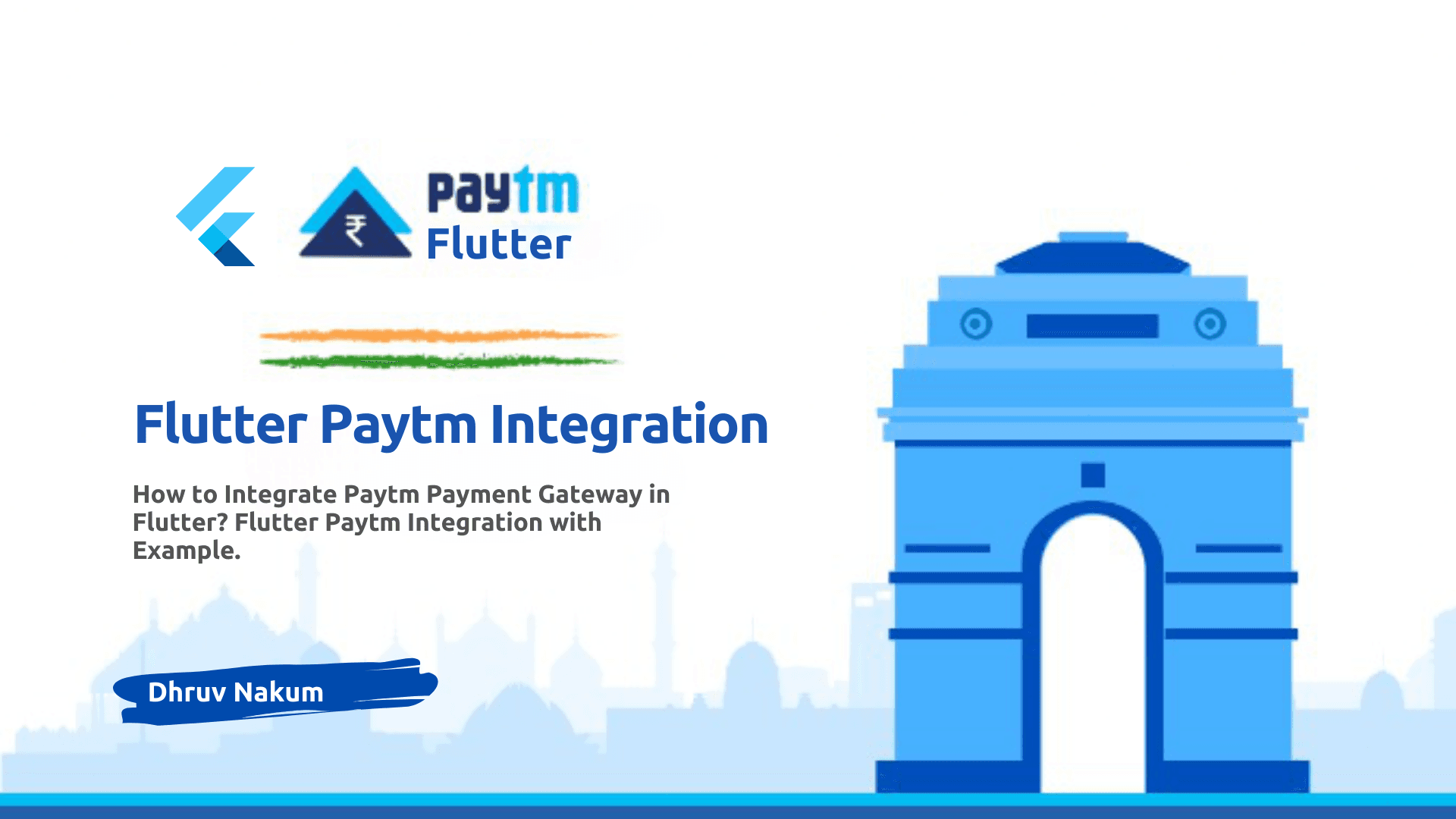 Flutter Paytm Integration