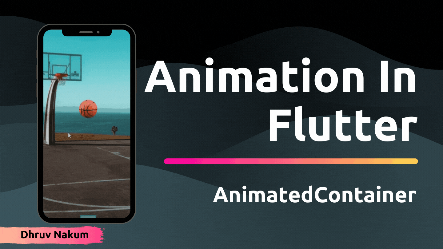 Animation In Flutter: AnimatedContainer