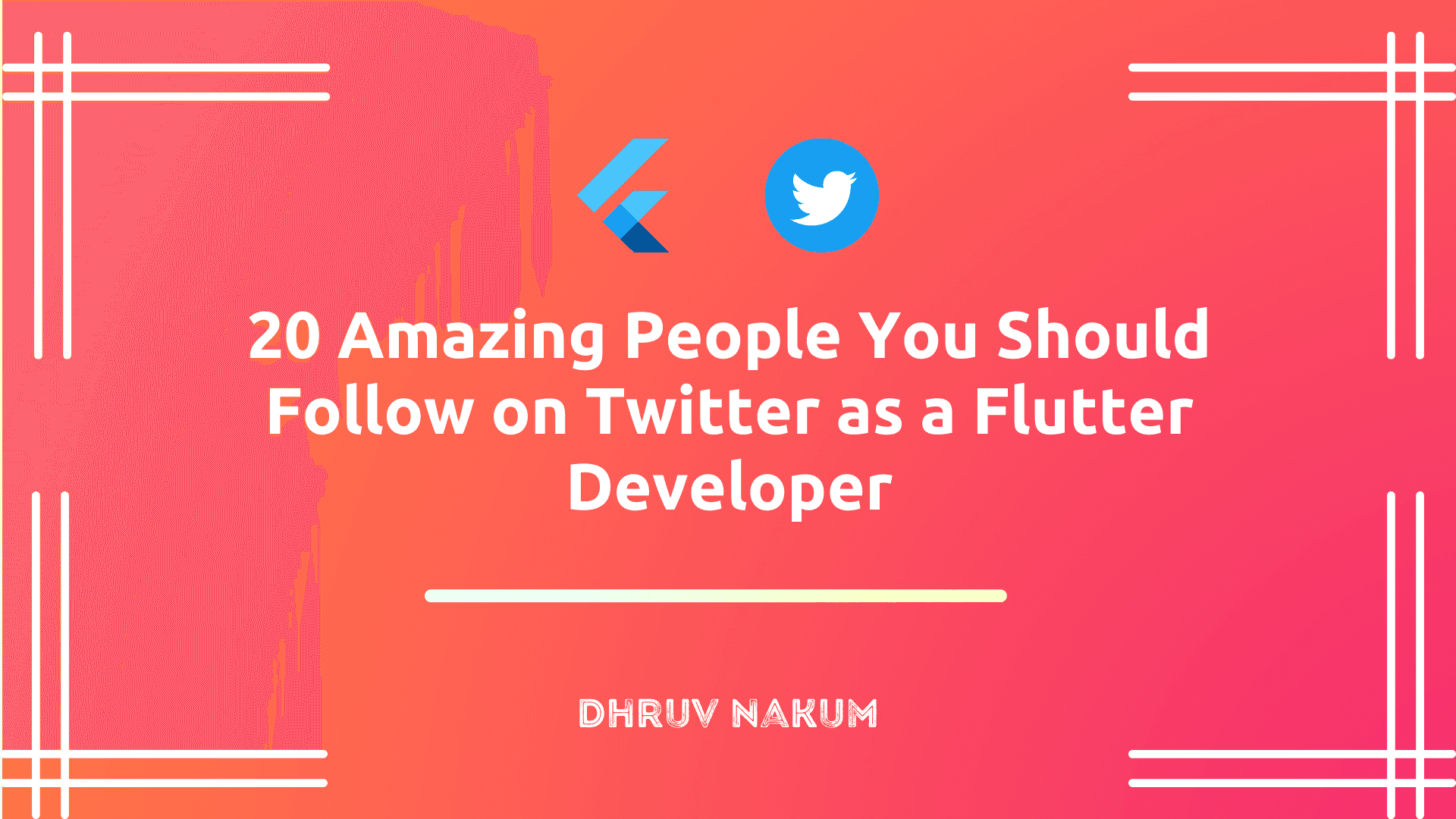 20 Amazing People You Should Follow on Twitter as a Flutter Developer