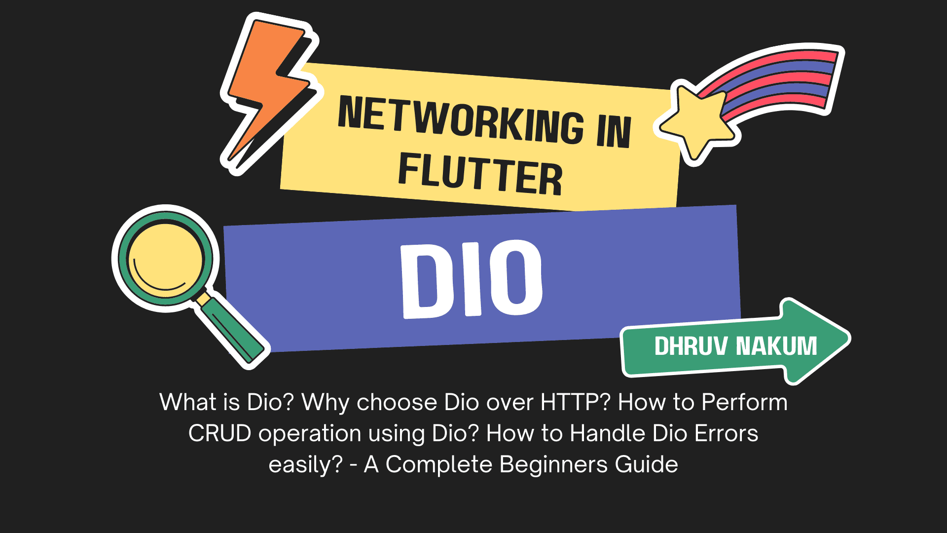Networking In Flutter : Dio