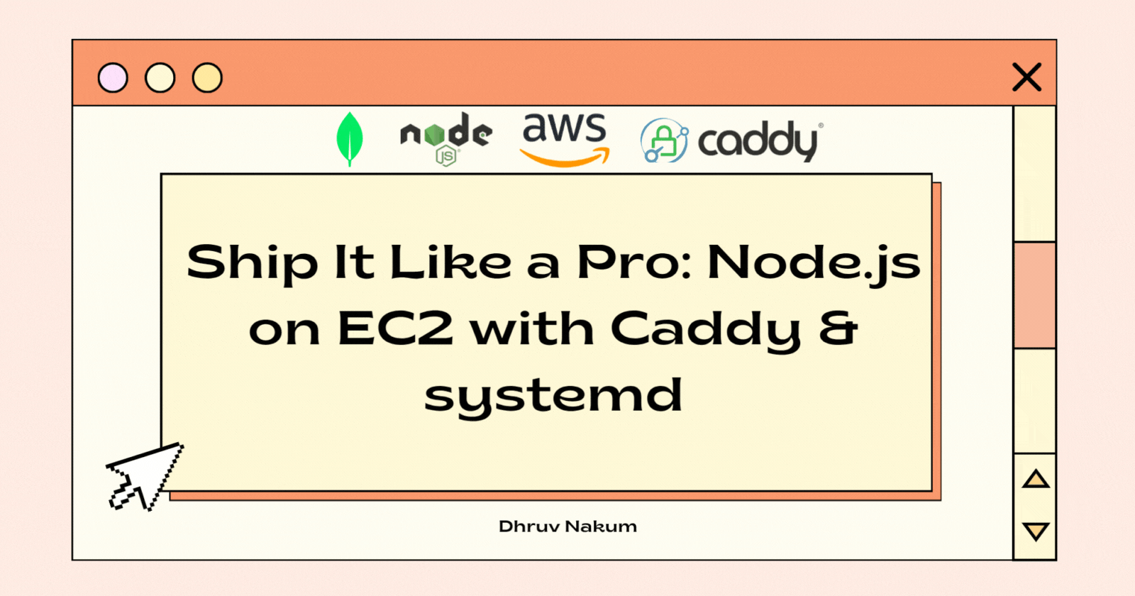 Ship It Like a Pro: Node.js on EC2 with Caddy & systemd